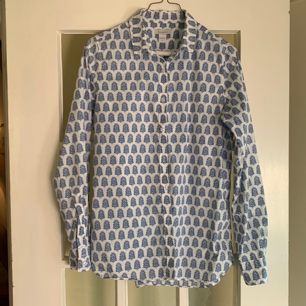 Garnet Hill button-down blouse